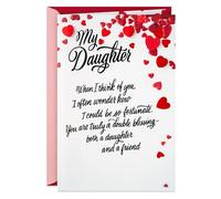 Hallmark Valentines Day Card for Daughter (My Daughter and Friend)