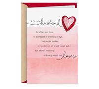 Hallmark Valentines Day Card for Husband (Nothing Ordinary About Our Love)