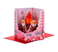 Hallmark Valentine's Day Card, Pop Up S'mores, Pink, Paper Wonder