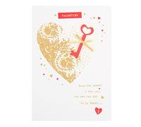 Hallmark Valentine's Day Card 'The Key To My Heart' - Medium