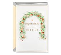 Hallmark Wedding Card (Flower Arch) Signature Handcrafted Greeting Card