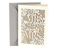 Hallmark Wedding Card (Mr. & Mrs.)