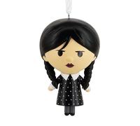 Hallmark Wednesday Addams Keepsake Hanging Ornament, Tree Decoration, Christmas, Halloween, Black
