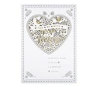 Hallmark Wife Anniversary Card "Words Aren't Enough" - Medium