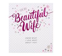 Hallmark Wife Card "Beautiful Wife" - Small