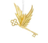 Hallmark Winged Key Premium Metal Ornament, Harry Potter and the Philosopher's Stone, Harry Potter Tree Decoration, Hanging Ornament, Gifts for Christmas