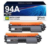HALLOLUX CF294A Toner Compatible for HP 94A Toner Cartridge with Chip for HP LaserJet Pro M118dw HP LaserJet Pro MFP M148dw M148fdw HP LaserJet Pro M149fdw (2-Pack, Black )
