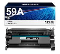 HALLOLUX No Chip 59A CF259A Toner Compatible with 59X CF259X for Laserjet Pro M404dn M404dw MFP M428fdw M428dw M428fdn M428 M428m M304a M4 (1 Black,With Tool)