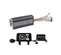 HalloMotor eBike Electric Bike universal 36V 48V 52V 35A Intelligent Sine Wave 3-Mode Controller for 750W 1000W 1500W Motor with UKC1 Colorful LCD Display (UKC1 Display)