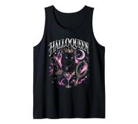 Halloqueen Halloween Witch Cat Glam Tank Top