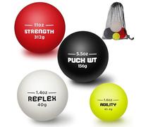 Halloscume 4 Pcs Hockey Training Balls 4 Weights Street Handling Skills