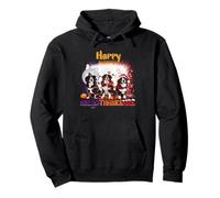 HalloThanksMas Bernese Mountain Dog Spooky Thankful Merry Pullover Hoodie