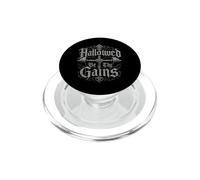 Hallowed Be Thy Gains Gym Lifting Gothic PopSockets PopGrip for MagSafe