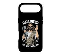 Hallowed Be Thy Gains Jesus Gym Dumbbell Weight Lifter Mass Case for iPhone Air