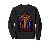 Hallowed Be Thy Name Christian Halloween Faith Sweatshirt