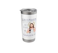 Hallowed by The Gains Design for God Believer Athlete Stainless Steel Insulated Tumbler