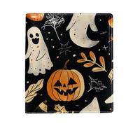 Hallowed Happy Little Cutie Big Replaceable Book Cover, Reusable PU Leather Book Protector, Suitable for 9.8" x 11" Notebooks
