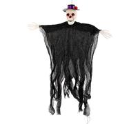 Halloweeen Hanging Halloween Decorations Grim Skeleton Flying for Porch Yard Garden Tree Indoor Outdoor Party (BK2, One Size)