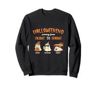 Halloweekend Scaring From Friday To Sunday Halloween Spooky Sweatshirt