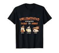 Halloweekend Scaring from Friday to Sunday Halloween Spooky T-Shirt