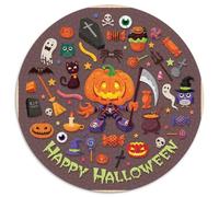 Halloween 1000 Pieces Dope Jigsaw Puzzles Stress Reliever Family Game Difficult Challenge Gift for Adults Or Families 1000pcs (67.5x67.5cm)