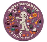 Halloween 1000 Pieces Dope Jigsaw Puzzles Stress Reliever Family Game Difficult Challenge Gifts For Adults And Kids 1000pcs (67.5x67.5cm)