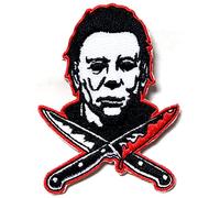 Halloween 2 Michael Myers Knives Embroidered Patch