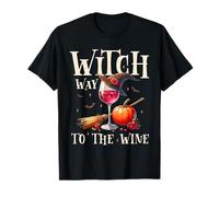 Halloween 2024 Witch Way to the Wine T-Shirt