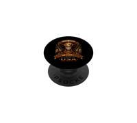 Halloween 250th Anniversary Eagle USA Flag Halloween PopSockets Adhesive PopGrip