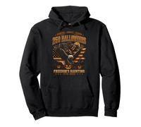 Halloween 250th Anniversary Eagle USA Flag Halloween Pullover Hoodie