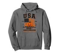 Halloween 250th Anniversary Pumpkin USA Flag Halloween Pullover Hoodie