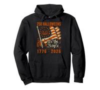 Halloween 250th Anniversary USA Flag 250 Years Halloween Pullover Hoodie