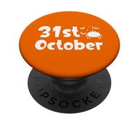Halloween 31st October Spider Bats Theme PopSockets Adhesive PopGrip