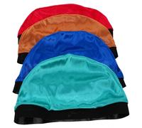 Halloween 4pcs Elastic Wig Dome Cap Polyester Stretch for Wigs | Breathable Stocking Caps, Machine Washable Daily Wear, Keeps Wigs Cleaner and Natural Hair Protected