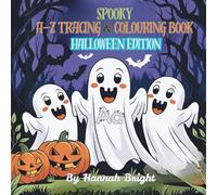 Halloween A-Z Trace Edition Colouring Book
