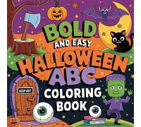 Halloween ABC Alphabet Coloring Pages: Fun and Educational Coloring Book for Kids Ages 3-6: Learn the Alphabet with Spooky Halloween-Themed Coloring ... Activity for Toddlers and Preschoolers