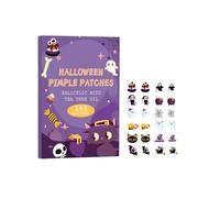 Halloween Acne Pimple Patches Cute, 144 Count Hydrocolloid Pimple Patches for Face, Cute Stickers, Spot Treatment Stickers w/Salicylic Acid & Tea Tree Oil for Zits and Blemishes