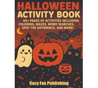 Halloween Activity Book for Kids: Fun Coloring, Mazes, Word Searches & More!: Includes 60+ Pages of Coloring, Mazes, Word Searches, Spot the ... | 8.5x11 inches, 90 pages | 60+ Activities