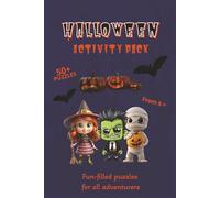 Halloween Activity book: Fun Halloween puzzles, Games Activities for children ... Old | 50+ spooky Word Search, Cryptogram, Maze, Crossword, Colouring ... 120 pages | Gift for the brain actives