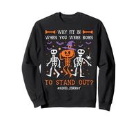 Halloween ADHD Why Fit In When You Were Born To Stand Out Sweatshirt