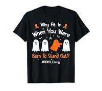 Halloween ADHD Why Fit in When You were Born to Stand Out T-Shirt