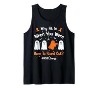 Halloween ADHD Why Fit in When You were Born to Stand Out Tank Top