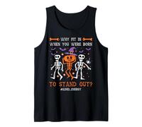 Halloween ADHD Why Fit in When You were Born to Stand Out Tank Top