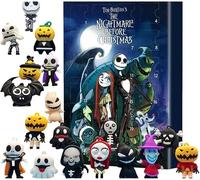 Halloween Advent Calendar 2024 - Contains 24 Gifts, 2024 Halloween Horror Movie Figures Advent Calendar, Halloween Christmas Countdown Calendar, Halloween Doll Collectible Figures Gift for Kids (B)