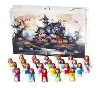 Halloween Advent Calendar 2024 for Kids Halloween Countdown Calendar 2024 with 24 Days Small Statues Holiday Advent CountDown to, Kids