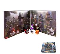 Halloween Advent Calendar 2024, Kids Halloween Doll Advent Calendar with 31 Gnome Figures Halloween Toys, 31 Days Halloween Countdown Advent Calendar Decorations