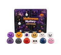 Halloween Advent Calendar Box, 12 Days Halloween Squishy Countdown Calendar