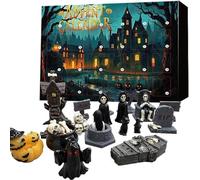 Halloween Advent Calendars 2025-24 Day Countdown Calendar With 3D Resin Classic Horror Figures Doll, Surprise Hallween Advent Calendarss 2025 Gift For Kid Boys Girls Teens