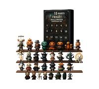 Halloween advent-calendars 2025-31 Nights Of Fright Halloween Countdown Box With Figurines, Horror advent-calendar, Scary Doll Collectible Horror Figures For Holiday Collectors