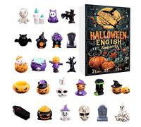 Halloween Advent Horror Character Calendar | Scary Statue Countdown Calendar | 24 Days Of Season Advent | Before Christmas Nightmare | Halloween Collectible Gift For Kids